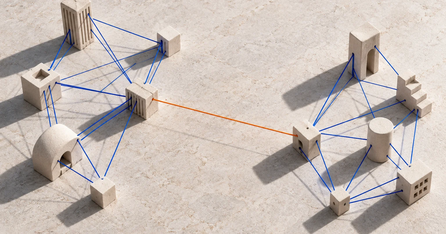 Illustration for What a business relationship map can tell you about a company