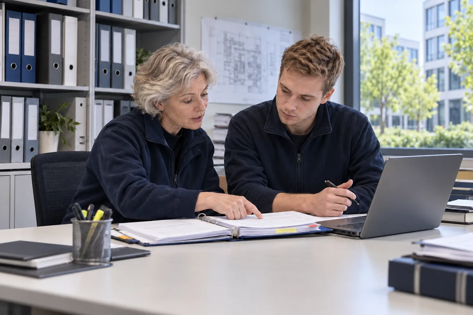 New employee and mentor looking for a rule in the internal procedure