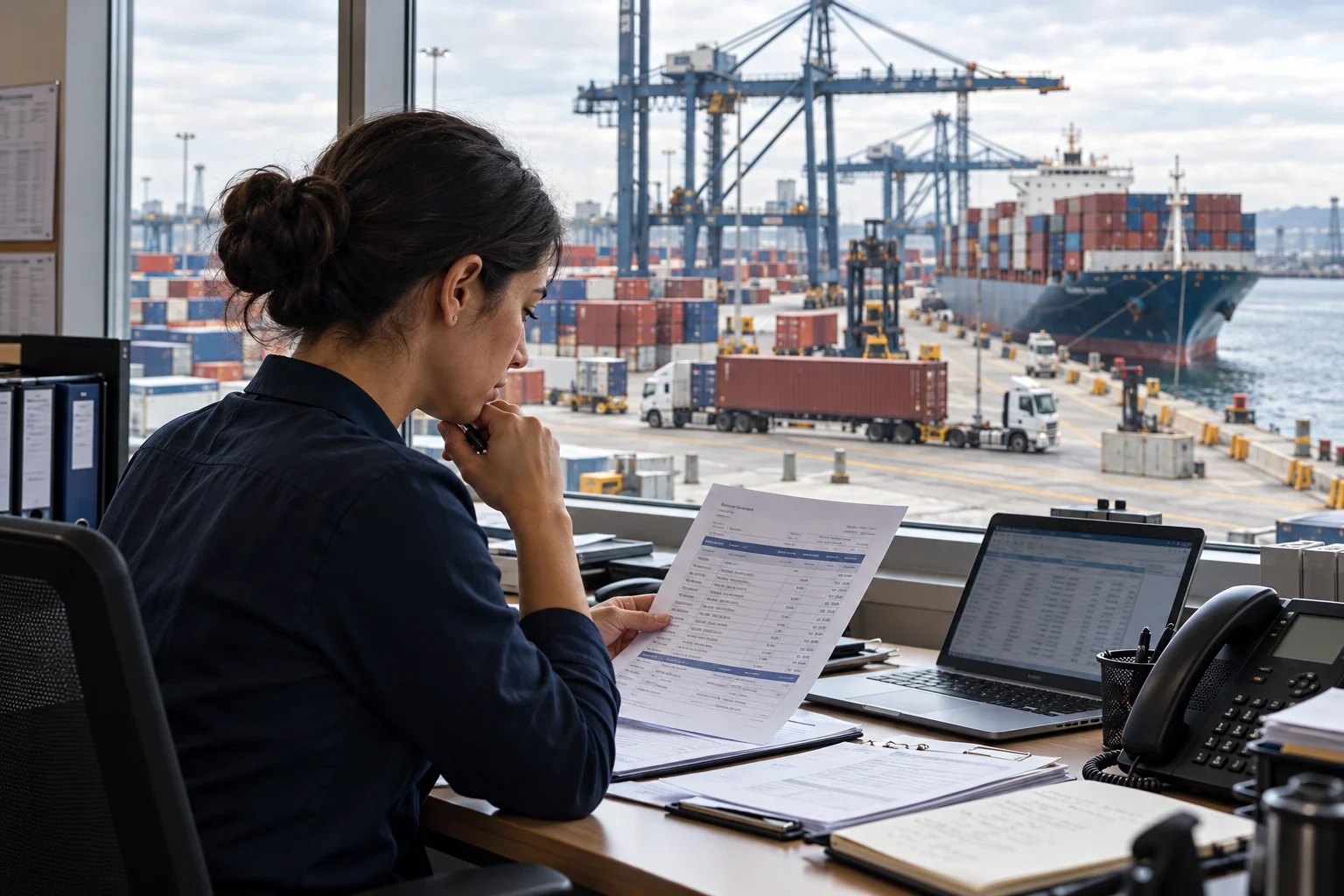 Editorial illustration: International Shipment Budget: Forecasting Costs and Margin in Transit